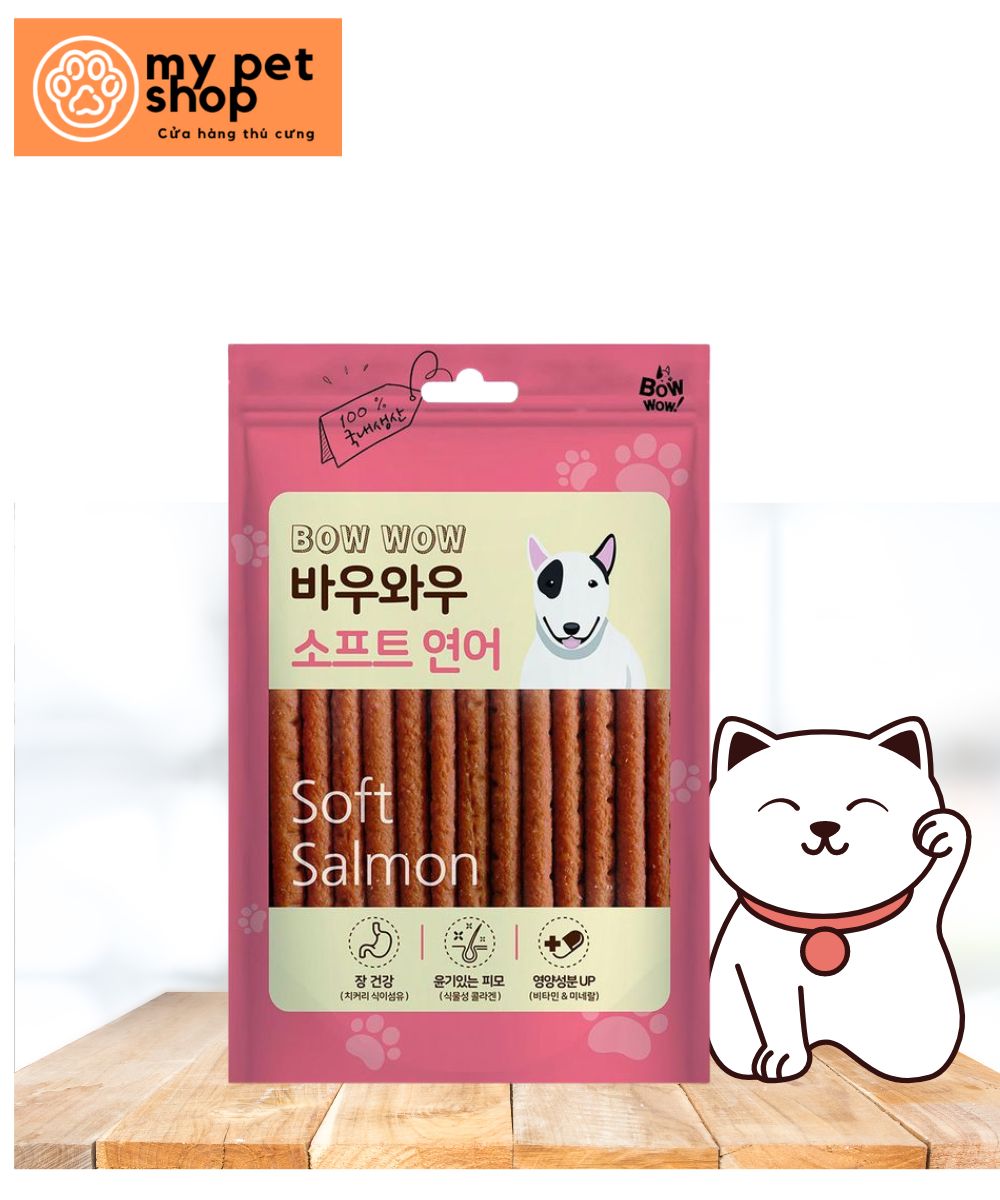 Cá hồi que cho chó - 150g - bánh thưởng