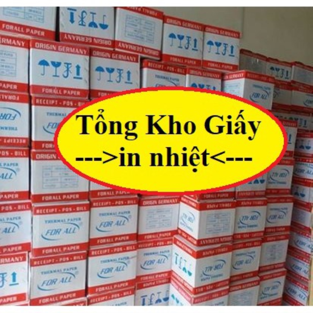✥ Giấy hóa đơn giấy bill size đại khổ 80x80 mm