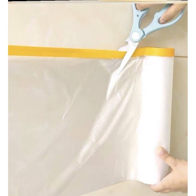 Bạt nilong phủ đồ đạc có keo dán cố định