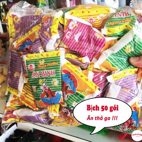 Combo 10 gói mì tôm ăn liền trẻ em An Bình