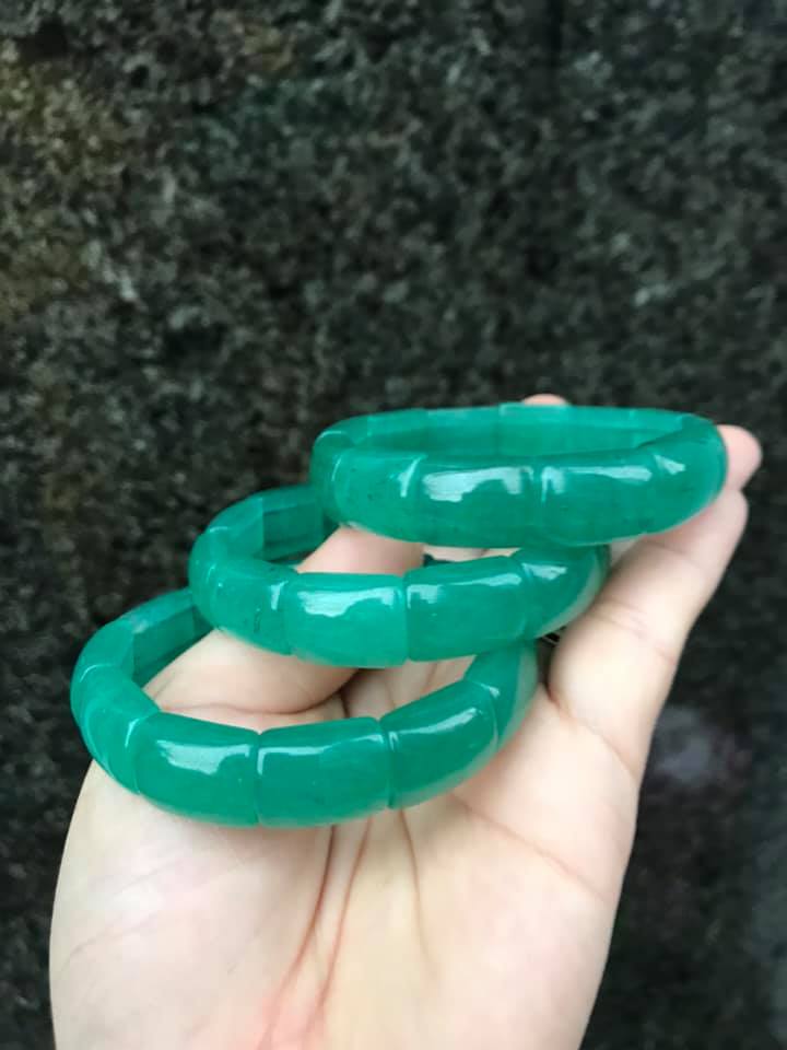 [HCM]LẮC TAY BẢN THẠCH ANH DÂU XANH LÁ