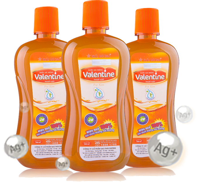 Nước Súc Miệng Valentine (500ml)