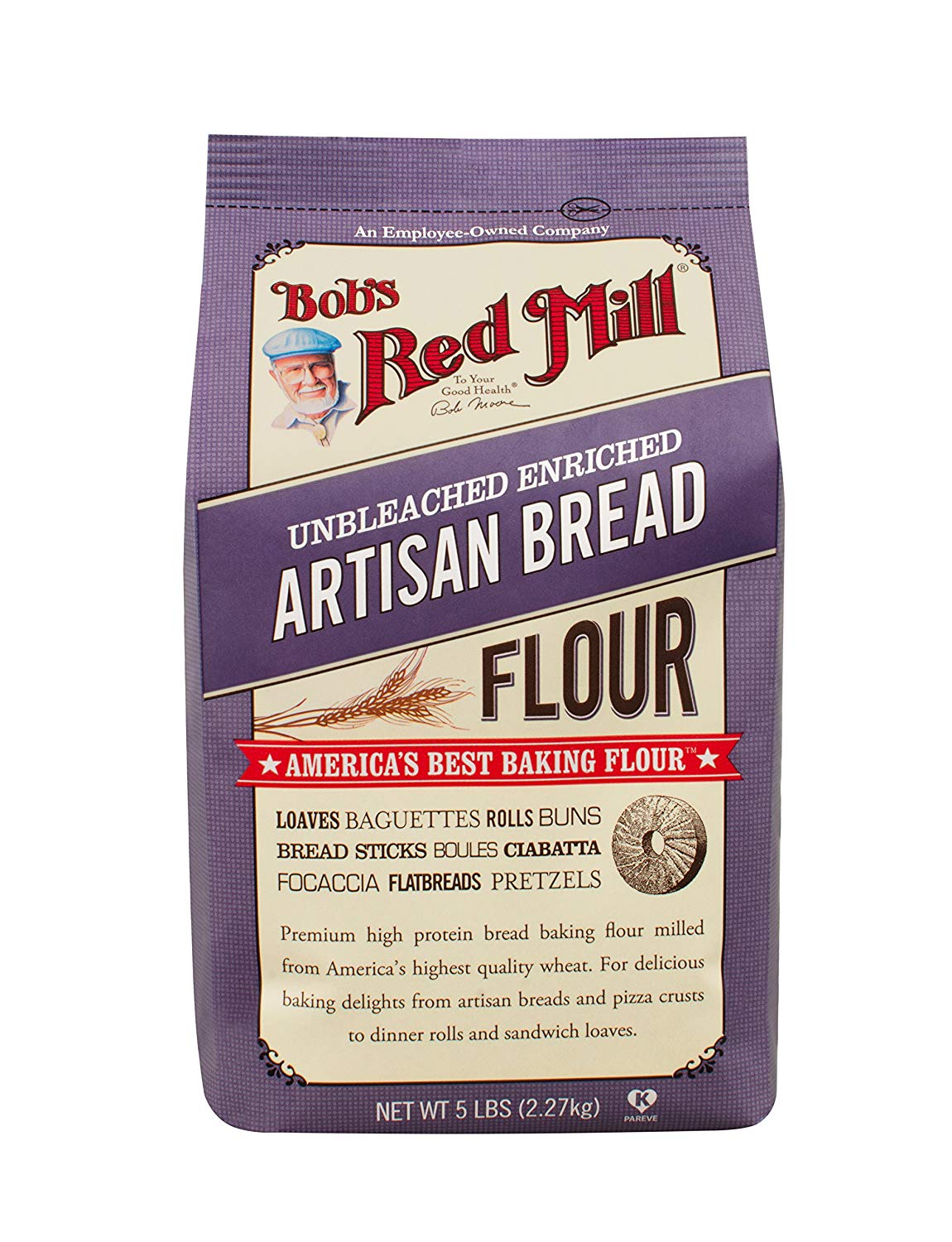 Bột Mỳ Artisan Bread Flour Bob s Red Mill 2.27kg