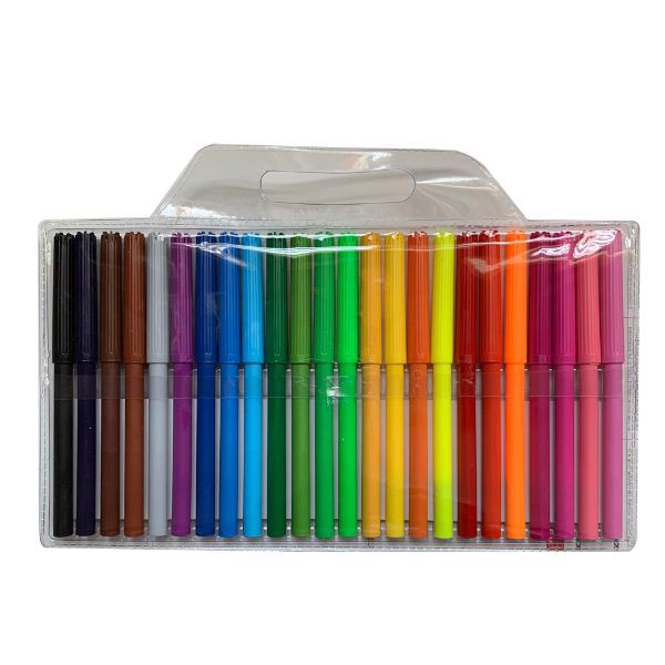 Bộ Bút lông 24 màu Stacom FP124C
