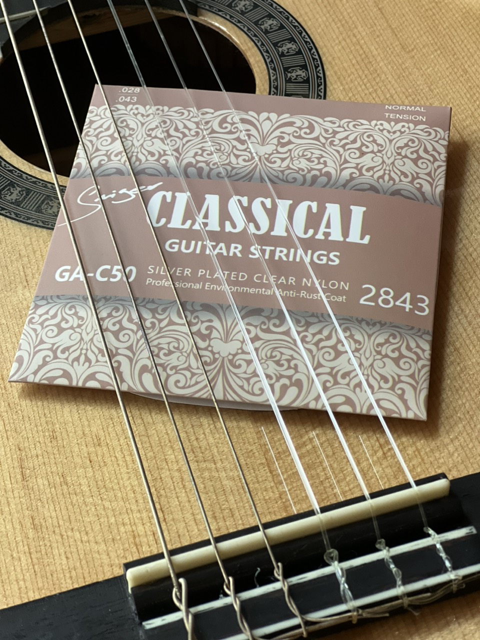 [ Giá Tốt ] Dây đàn guitar classic(Nylon) Vines GA-C50