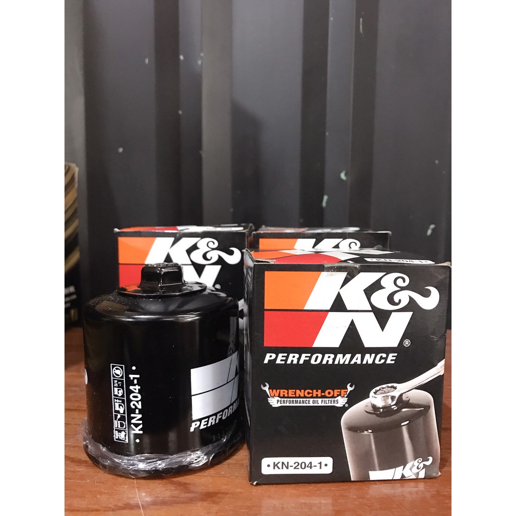 Lọc nhớt kn 204-1 cho xe phân khối lớn