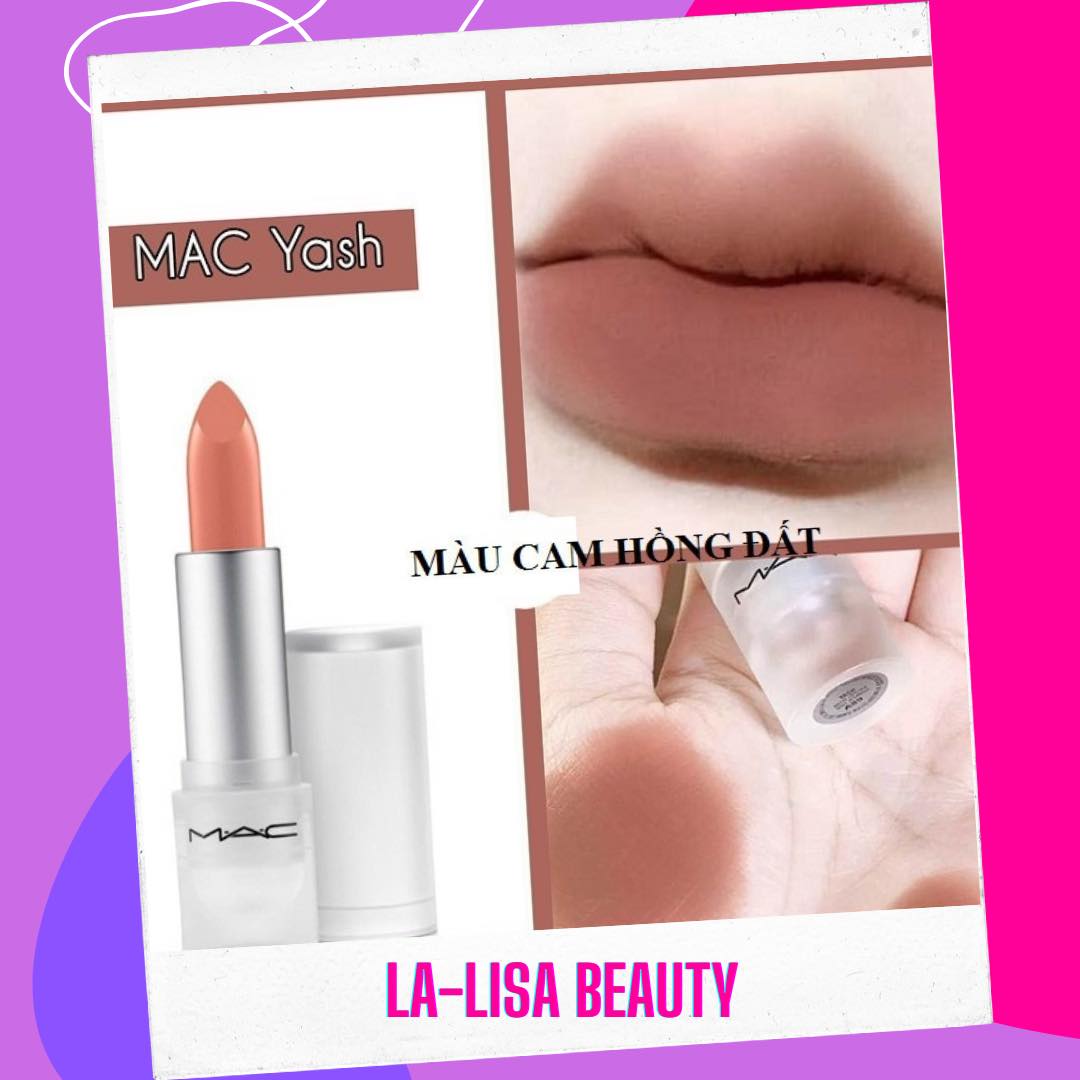 Son MAC Loud And Clear Vỏ Trắng Trong Mới Nhất 2021