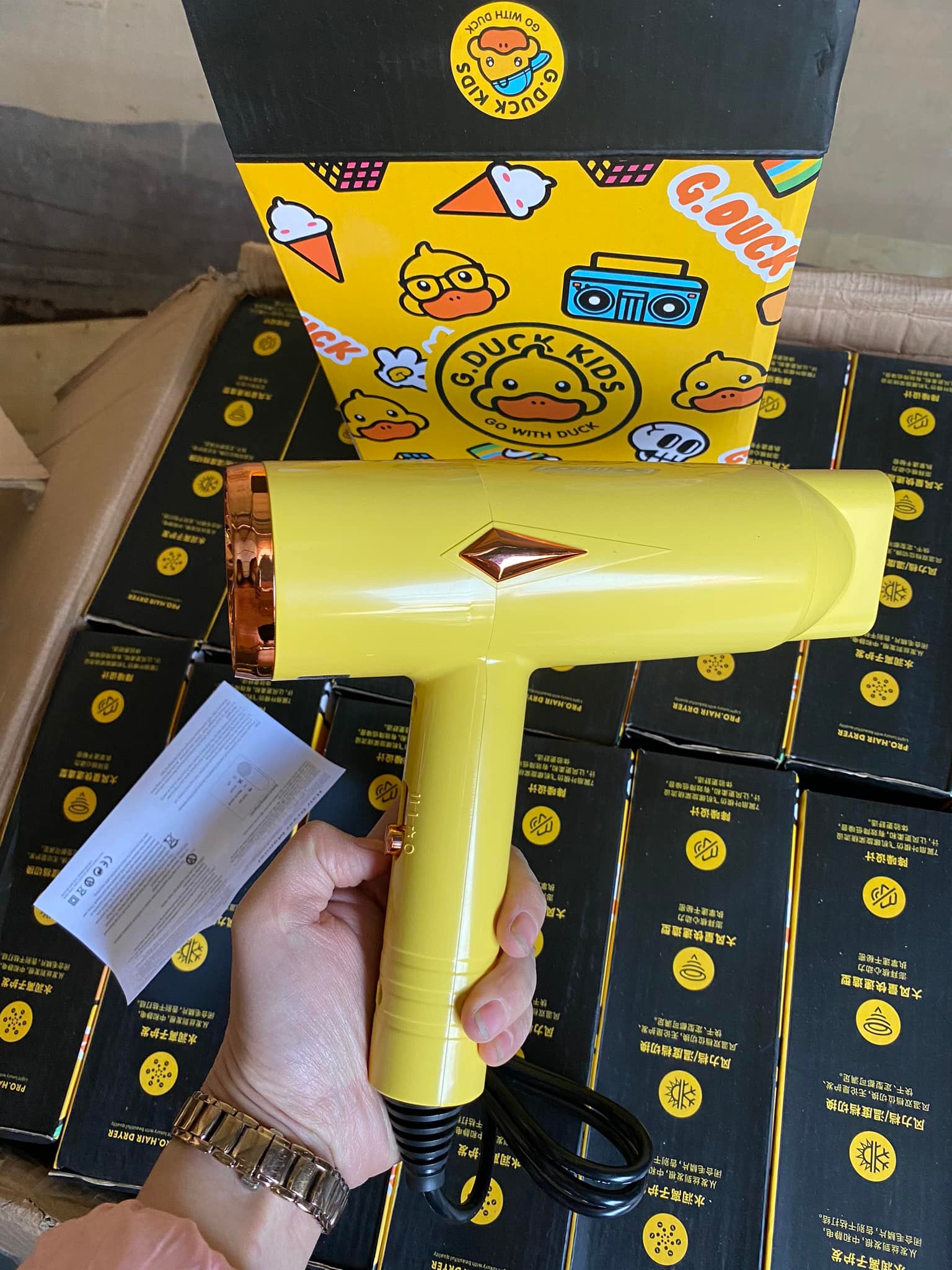 Máy sấy tóc mini tiện gọn - Sấy Tóc G - DUCK
