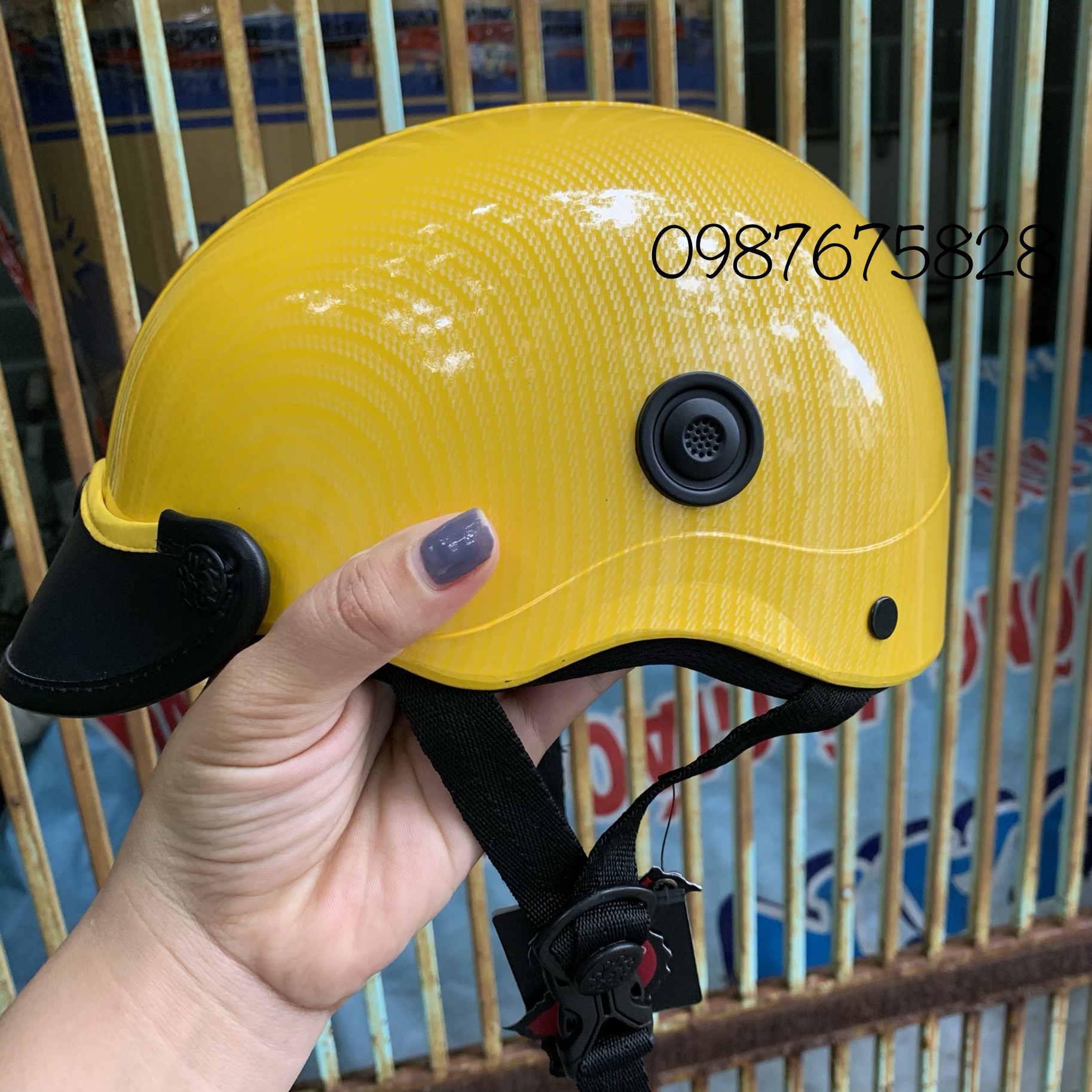 { ẢNH + VIDEO } Nón sơn nhúng carbon mẫu mới nhất 2021