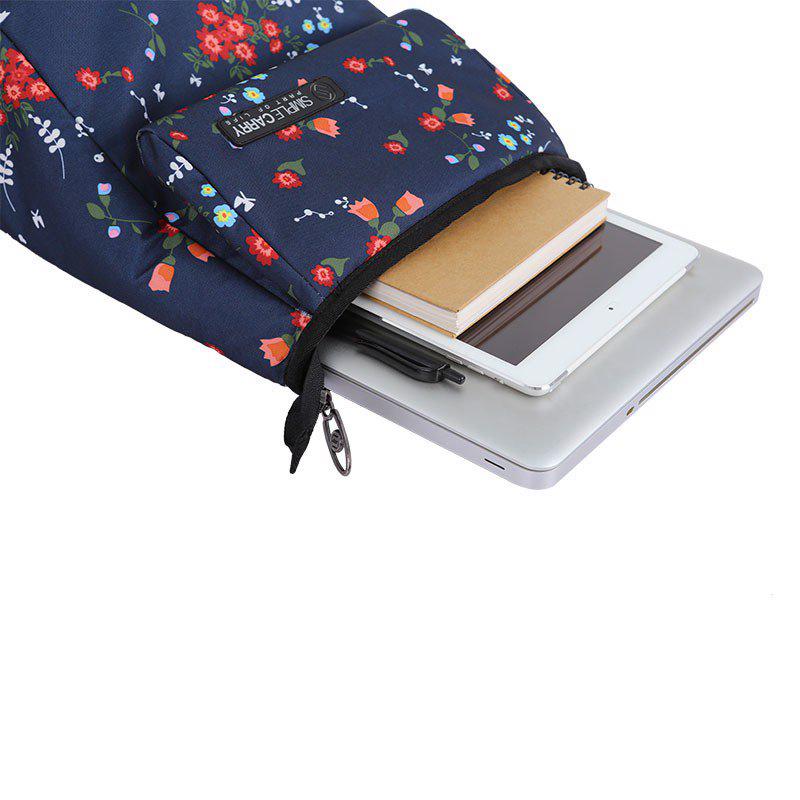 [HCM]Balo Laptop Simplecarry F2 hoa văn