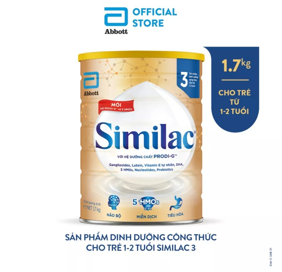 Sữa Bột Similac 3 HMO 1.7kg