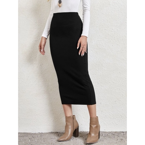 [ SIZE LỚN BIGSIZE 55Kg-100Kg ] CHÂN VÁY THUN DÁNG DÀI