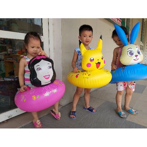 Phao bơi hình thú xỏ chân cho bé ( nhiều màu )