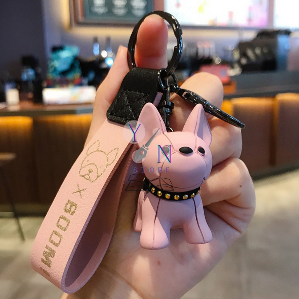Móc Khóa Hình Cún Siêu Ngầu
