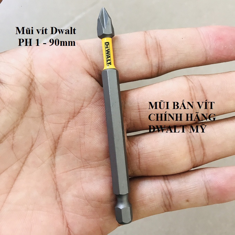 Mũi Vít DeWalt  PH1 - 90mm