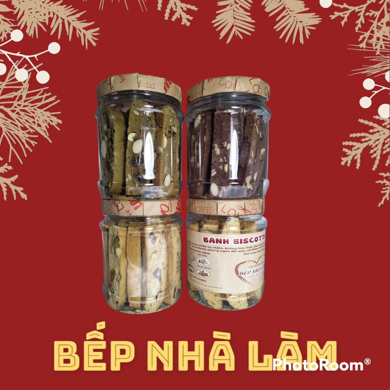 BÁNH BISCOTTI HEALTHY 300G (VỊ CAM)