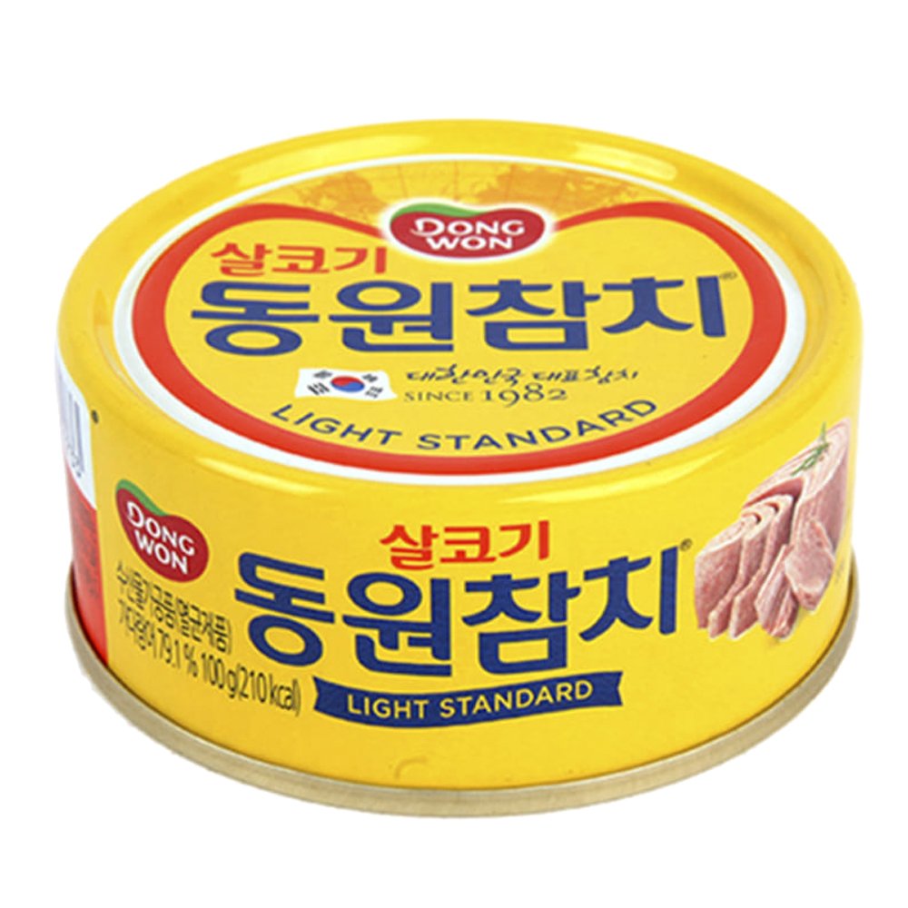 Cá ngừ đóng hộp không cay Dongwon Hàn Quốc 100g