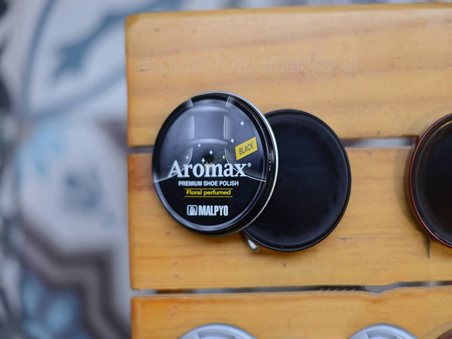 Hộp Xi Đánh Giày AROMAX ( Xi đen) XD001