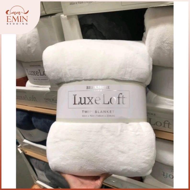 [ Bill Mỹ] Chăn Mền lông cừu LuxeLoft chính hãng size lớn