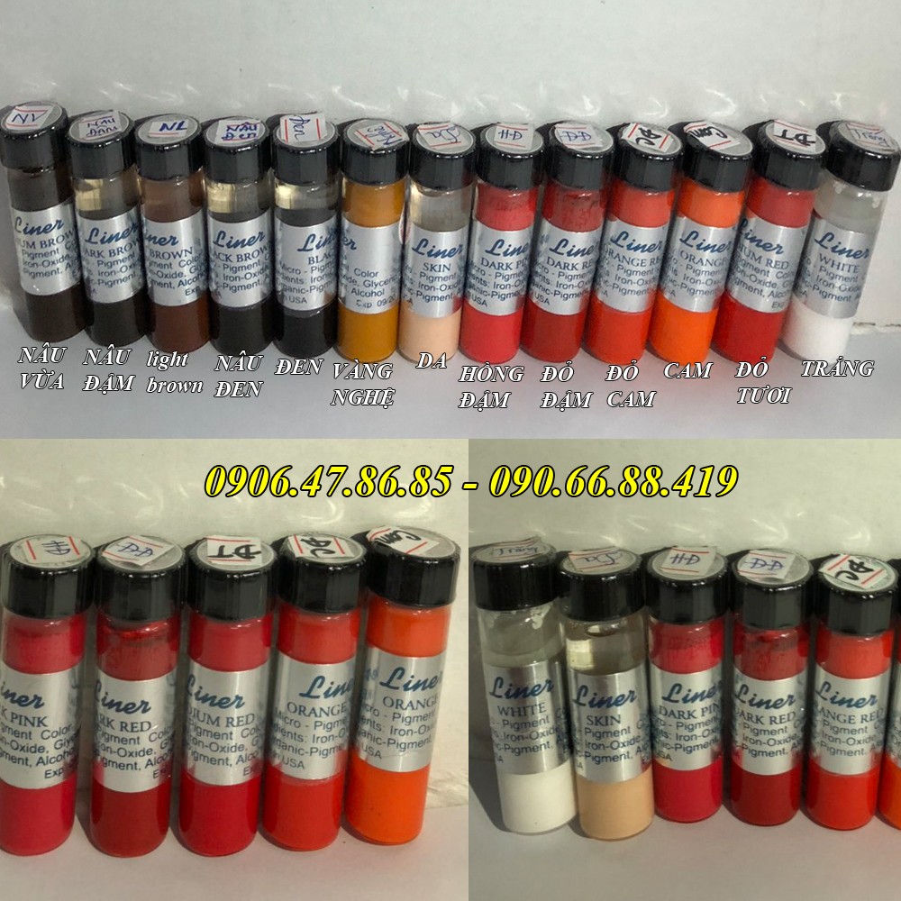 [HCM]Mực xăm Liner Tem Bạc của Mỹ