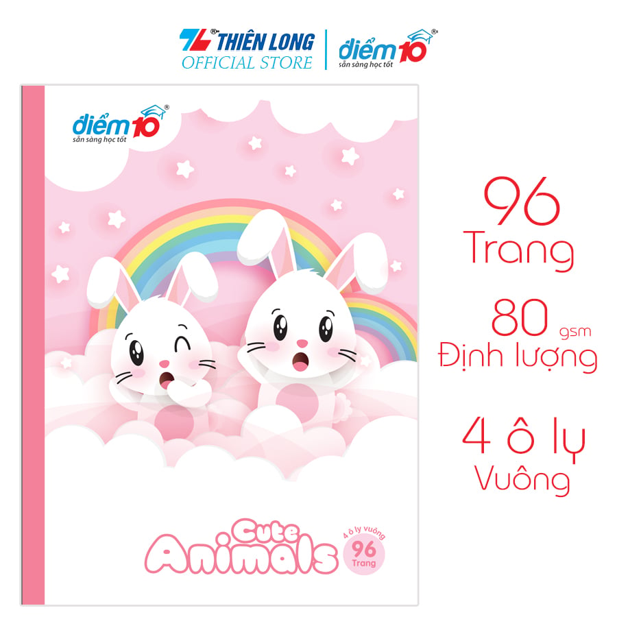 Tập học sinh 96 trang điểm 10 tp-nb053