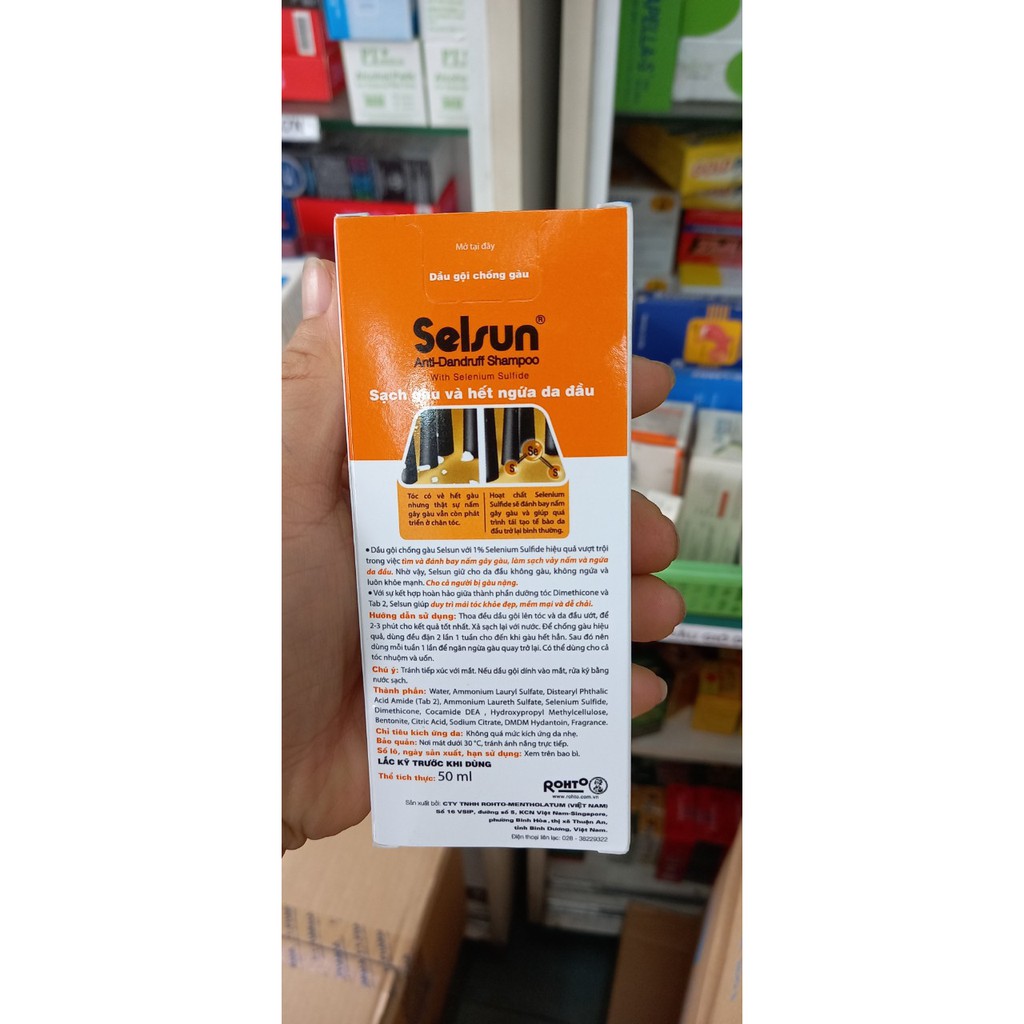 Dầu gội SELSUN 50ml - 100ml