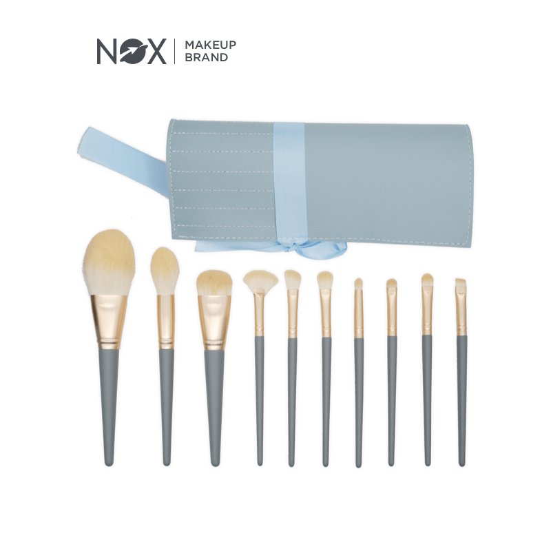 Set 10 Cọ Trang Điểm NOXBEAUTY Chuyên Nghiệp Chất Lượng Cao Tên trước đây: NOXBEAUTY