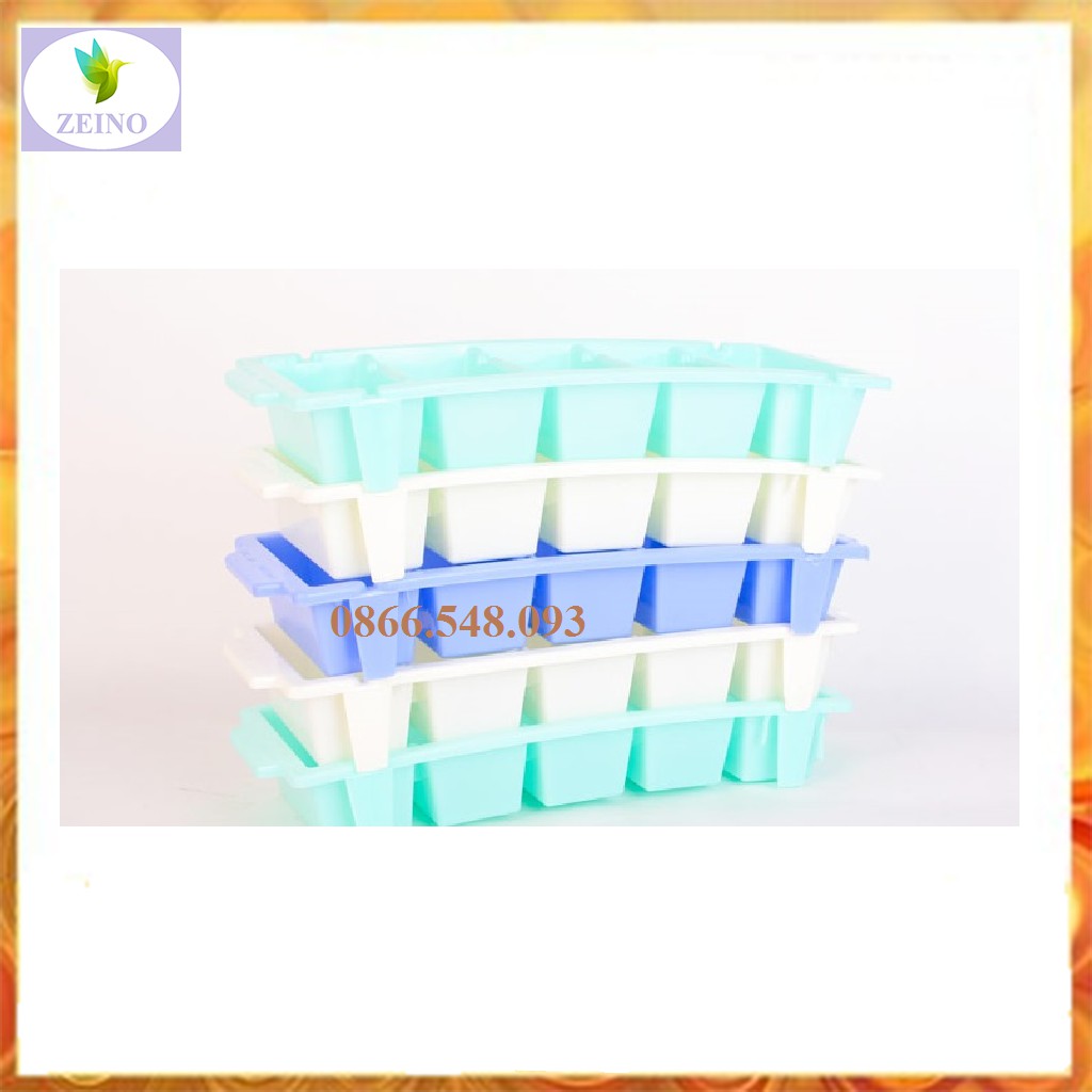 KHAY LÀM ĐÁ 5 VIÊN NHỰA DẺO