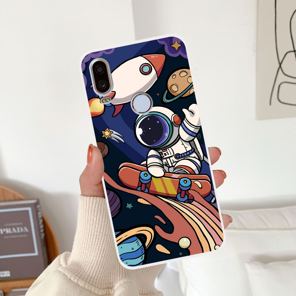 Ốp lưng Vsmart Active 1 / Active 1 Plus / Active 1+ hình vũ trụ, phi hành gia astronaut độc đáo