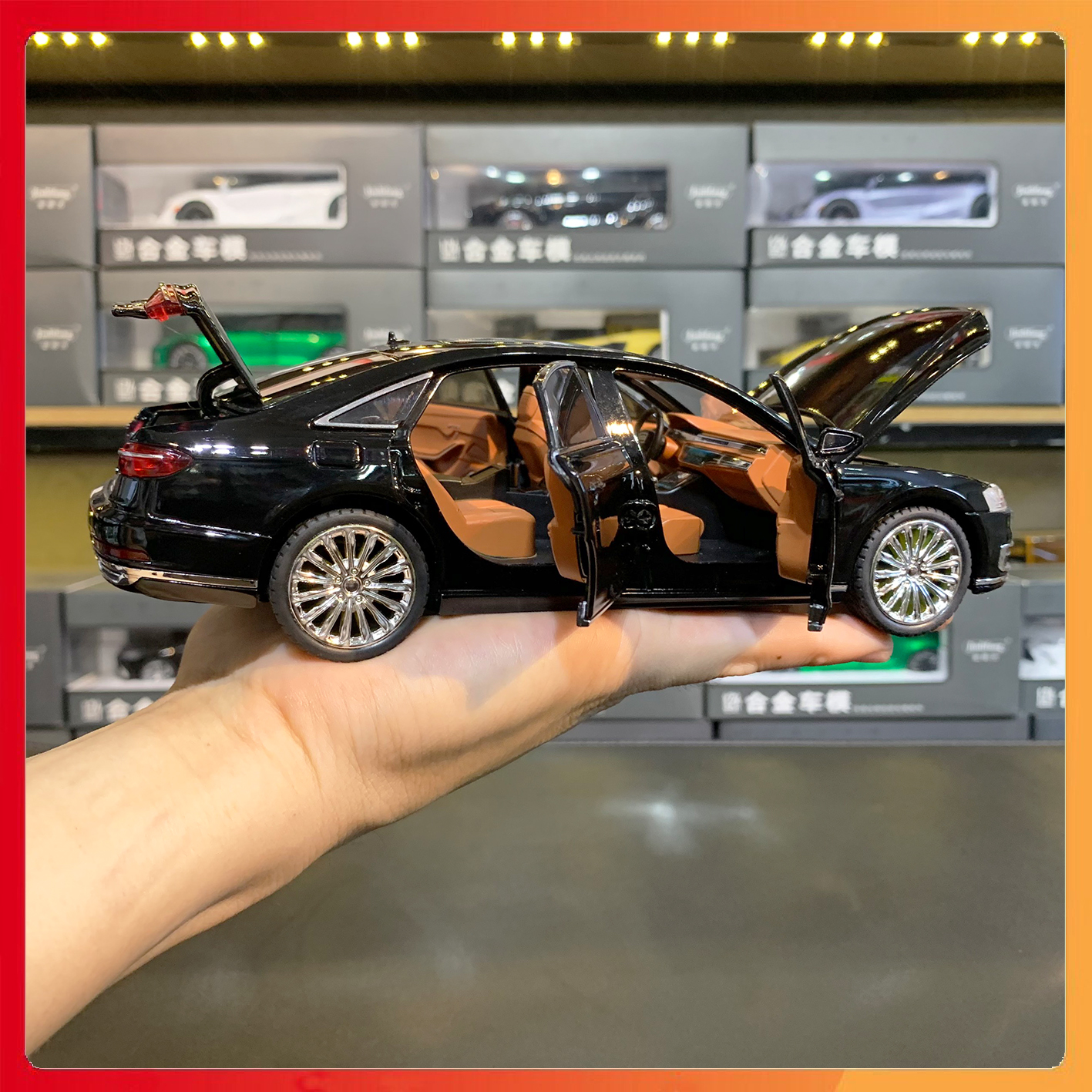 Mô hình xe Audi A8 tỉ lệ 1:24 Chezhi