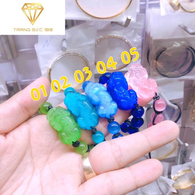 [HCM]Vòng tay tỳ hưu dây rút nữ