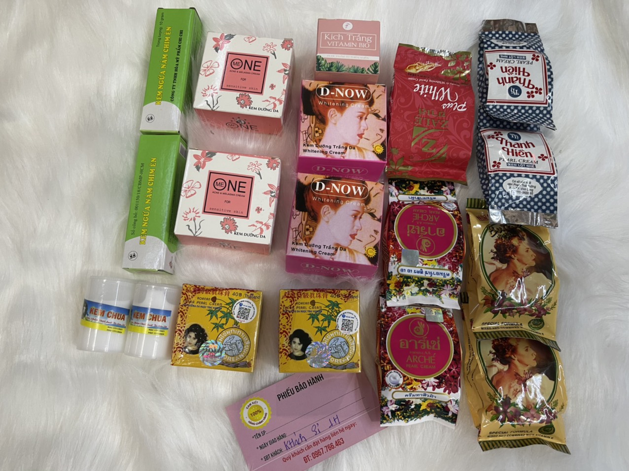 Combo kem trộn siêu trắng chuẩn spa 01