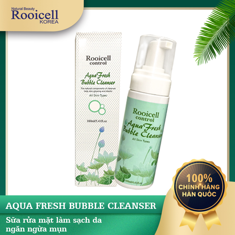 Sữa rửa mặt Rooicell Aqua Fresh Bubble Cleanser - All Skin