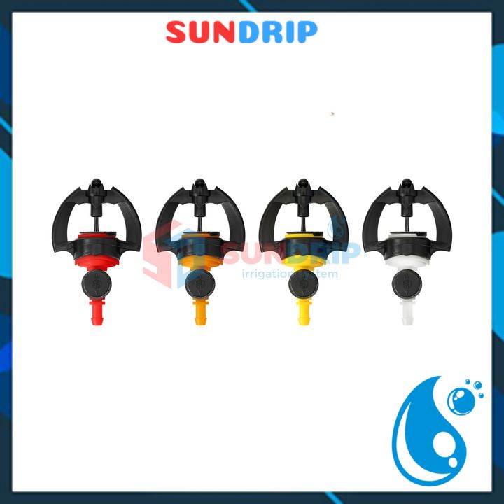 Combo 100 Béc Tưới Cây Phun Mưa SD9000 Liền Van