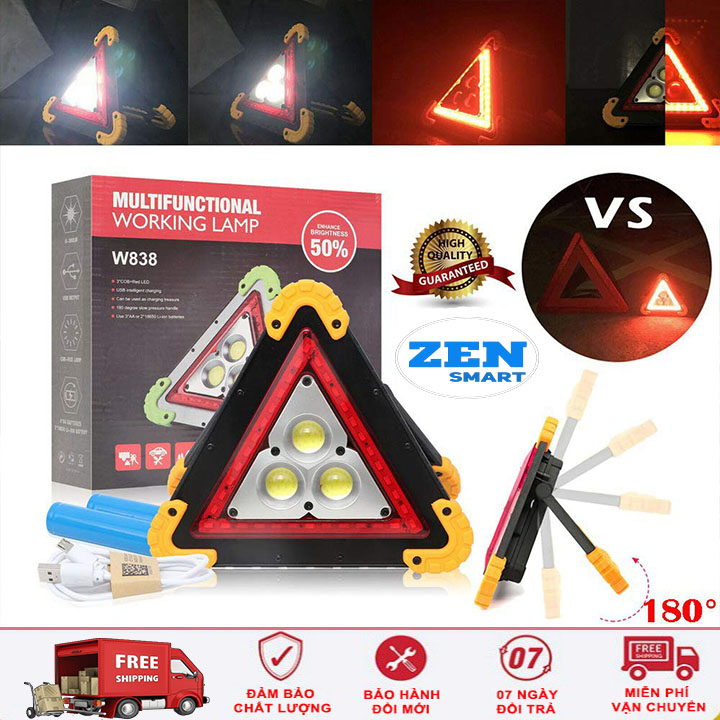 Đèn LED Cảnh Báo Nguy Hiểm 4 Chế Độ  ( Chống Thấm Nước )
