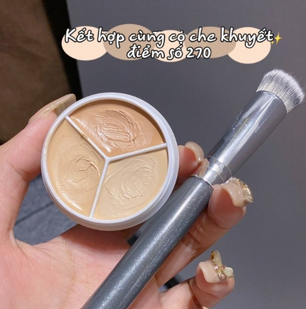 Kem Che Khuyết Điểm 3 Ô Sweet Mint