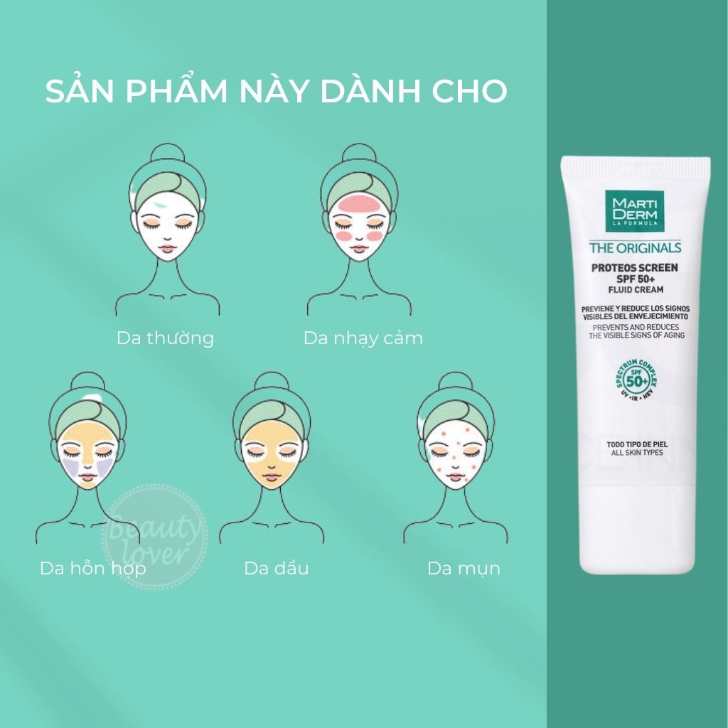Kem chống nắng Martiderm size mini 2ml – Beauty Lover