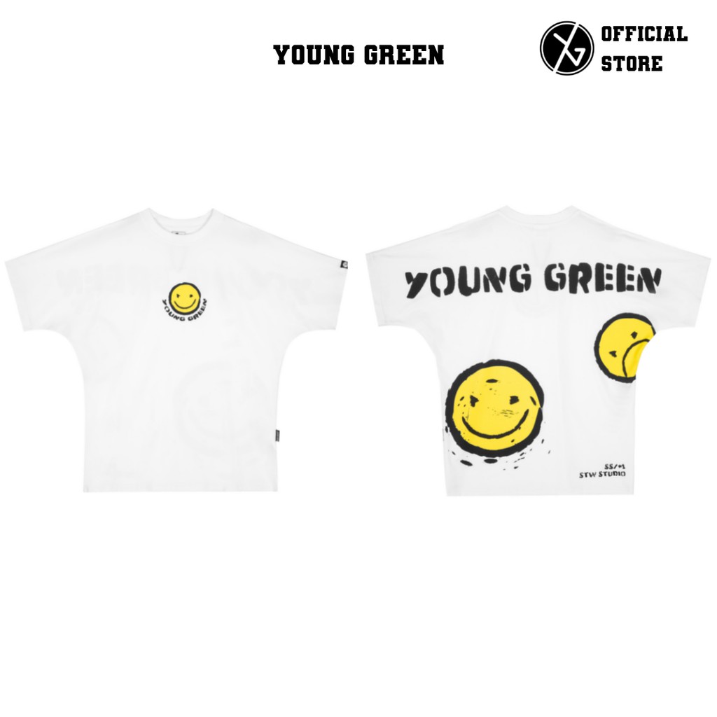 Áo Thun YOUNG GREEN Face Tee Form Oversized