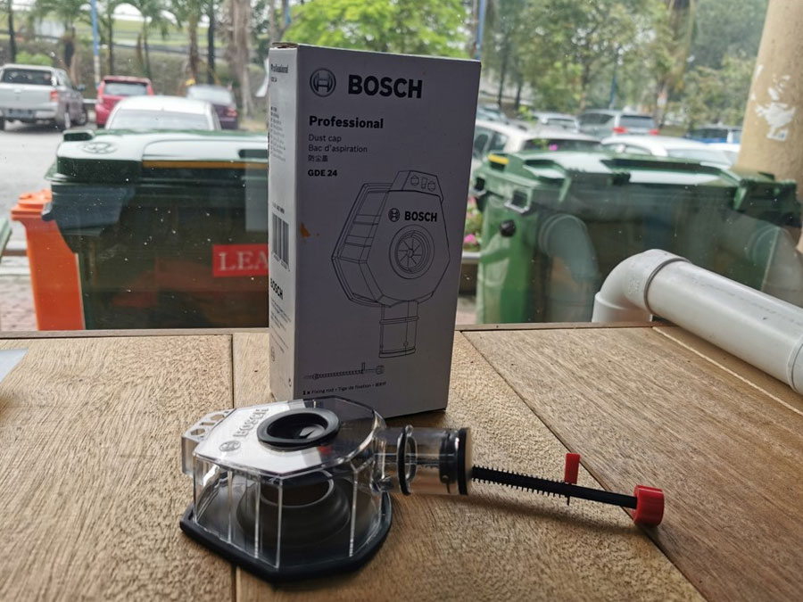 Đầu nối hút bụi máy khoan Bosch GDE 24