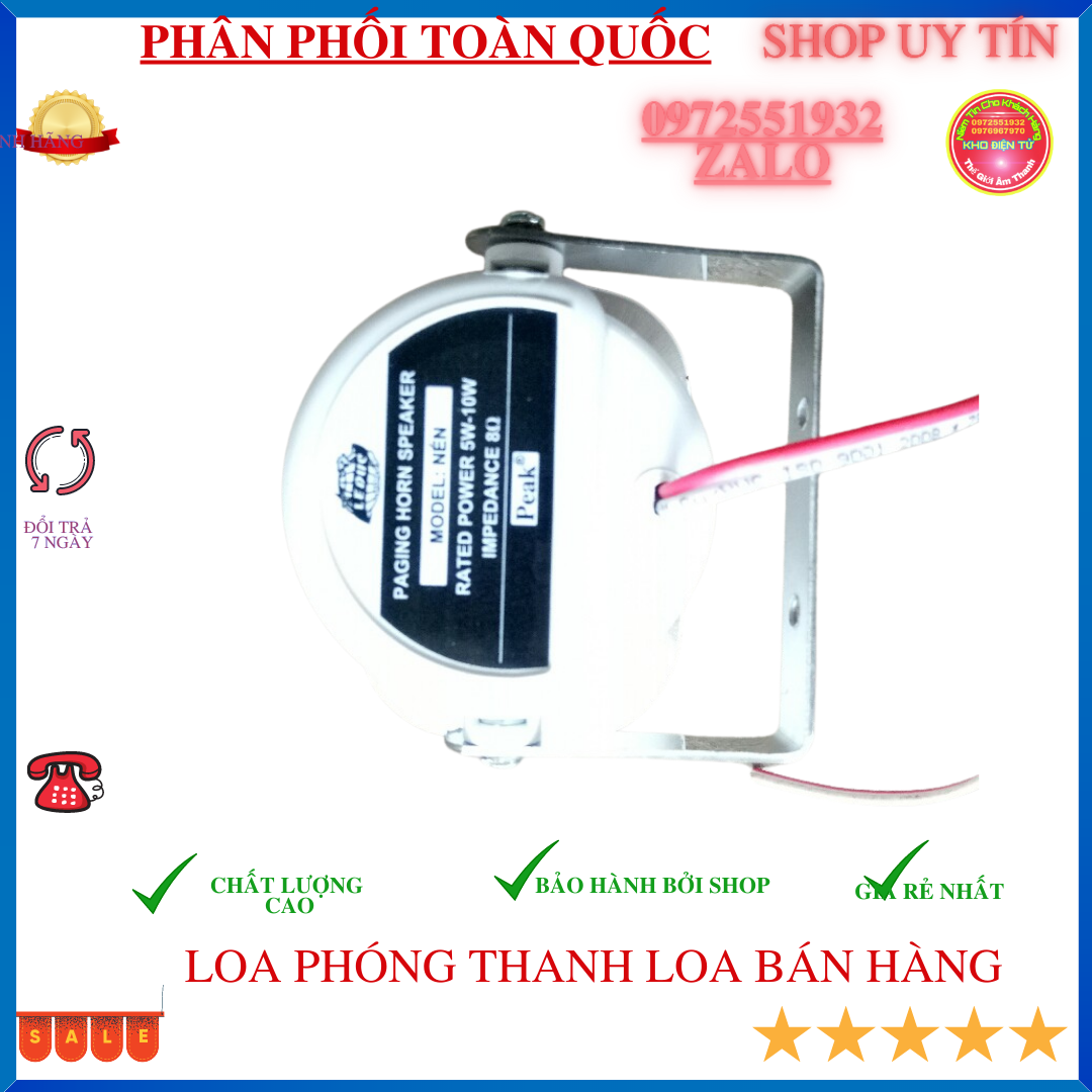 Loa bấn hàng 10W - loa phóng thanh