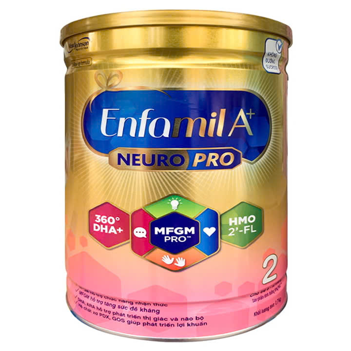 Sữa bột enfamil a+ 2 dha+ và mfgm 1.7kg