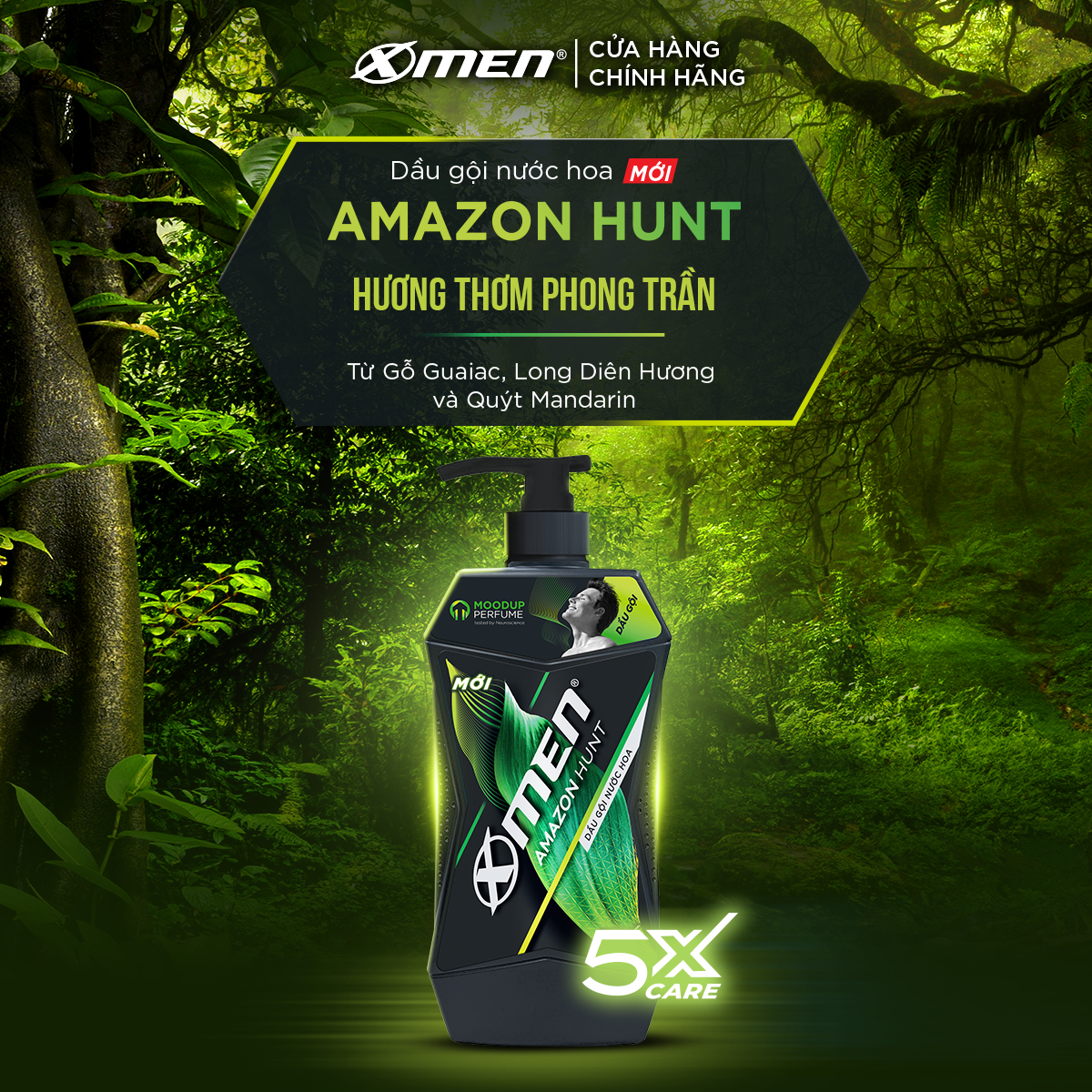 [Hàng tặng không bán] Dầu Gội X-Men Amazon Hunt 150g