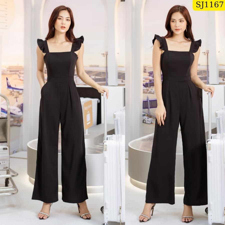 Jumpsuit Cá Tính Phong Cách Hàn Quốc Cực Hot