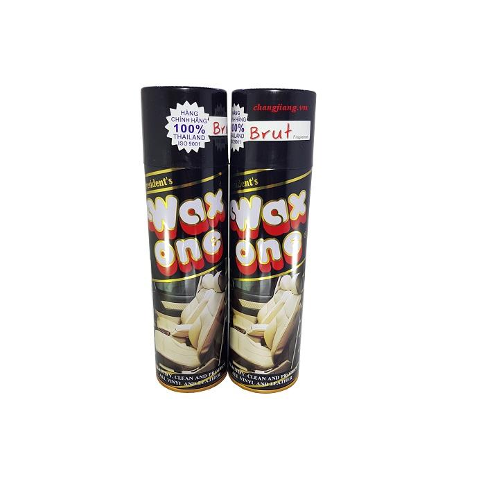 Chai xịt bóng da, vải Wax One President's