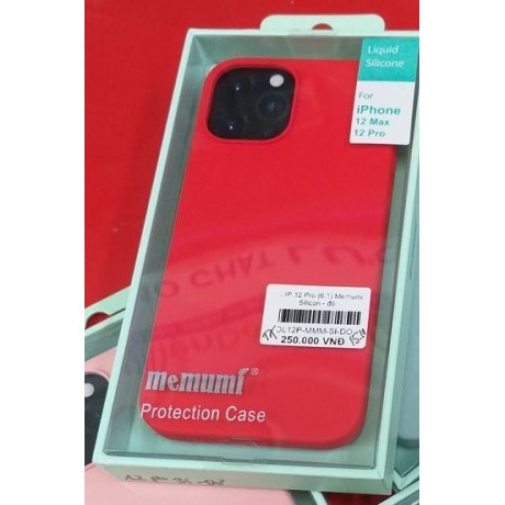 Ốp Lưng iPhone 12 Pro Silicon Hiệu Memumi