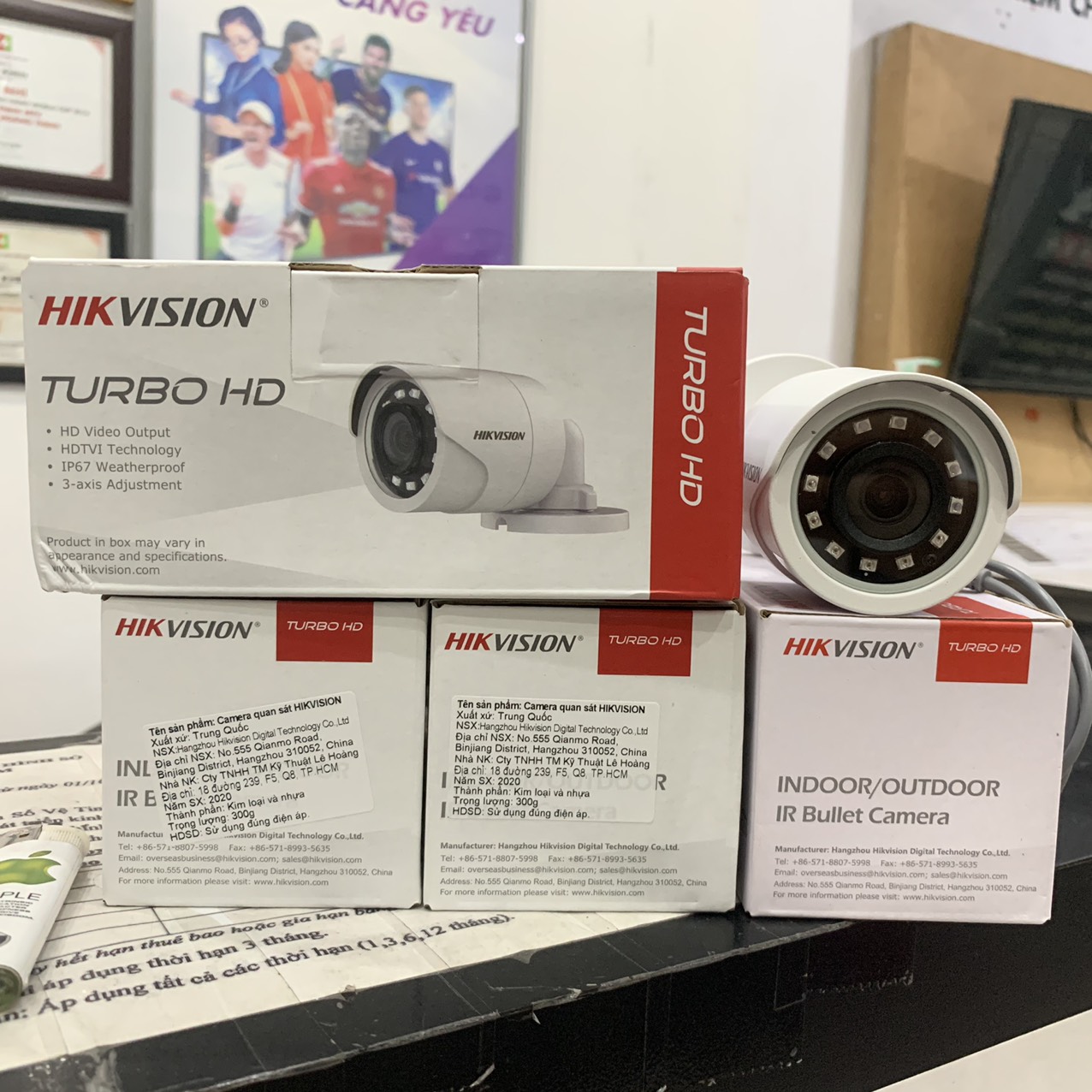 [HCM]Camera quan sát DS-2CE16D0T-IR (HD-TVI 2M)