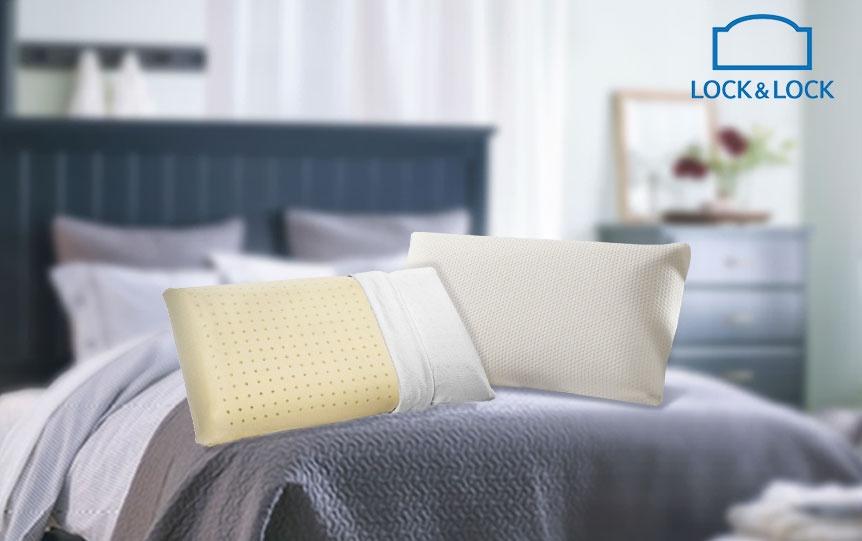 Gối thẳng Lock&Lock HLW112 - Memory Foam 50D
