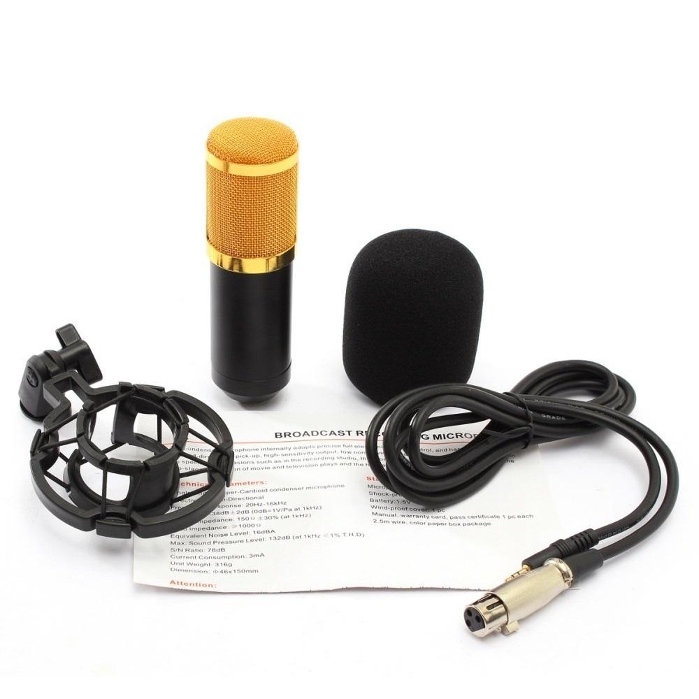 Micro BM-800 kèm sockmount hát karaoke online - thu âm