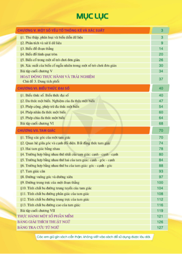 Toán Lớp 7 Tập 2 - Bo Canh Dieu
