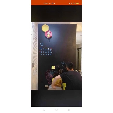 Bảng Decal dán tường cho bé học vẽ 45cm x2m